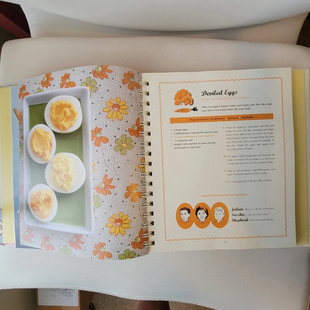 Deceptively Delicious Cookbook ~ Jessica Seinfeld ~ Kid's Menus ~ VGUC ~ FINAL